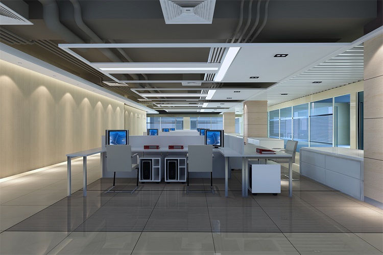 办公室顶面装修改造，加洲建设打造实用又高级的办公顶面空间